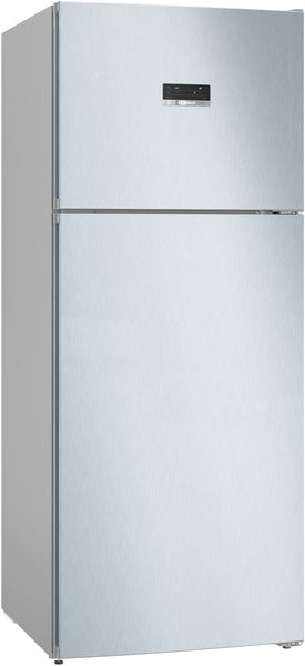 Top Mount Fridge/Freezer Serie4 75cm 581lit TF Inox Look